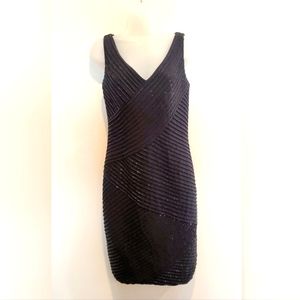 Bob Mackie Dress Beaded Cocktail Vintage 1980's